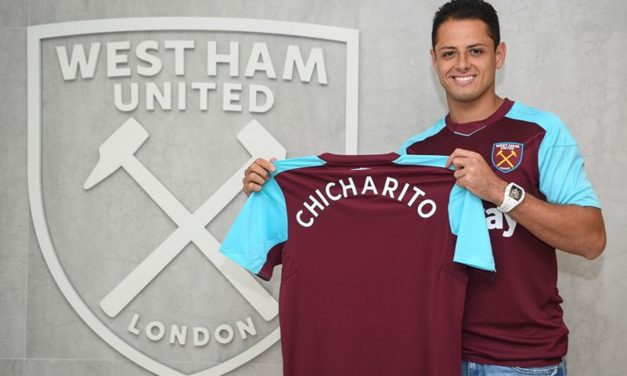 “Estoy feliz y agradecido de vestir este jersey”- Javier “Chicharito” Hdz.