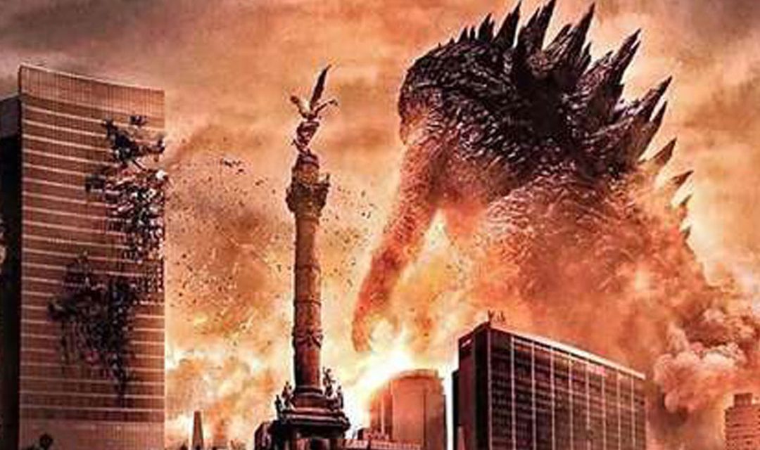 Godzilla estará México a destruir el Centro Histórico