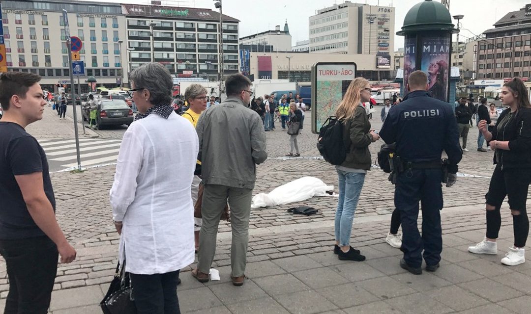 Ayer Barcelona y hoy Finlandia con 2 muertos y 6 heridos