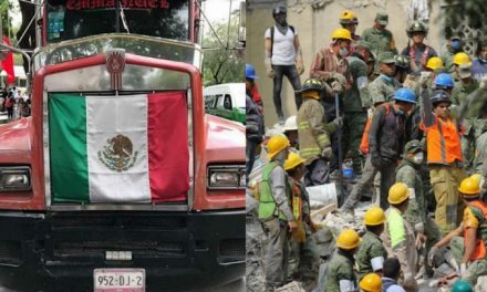 Un trailer que se dirigía a Puebla con víveres para los afectados del temblor fue robado en la autopista México-Puebla la noche de este miércoles