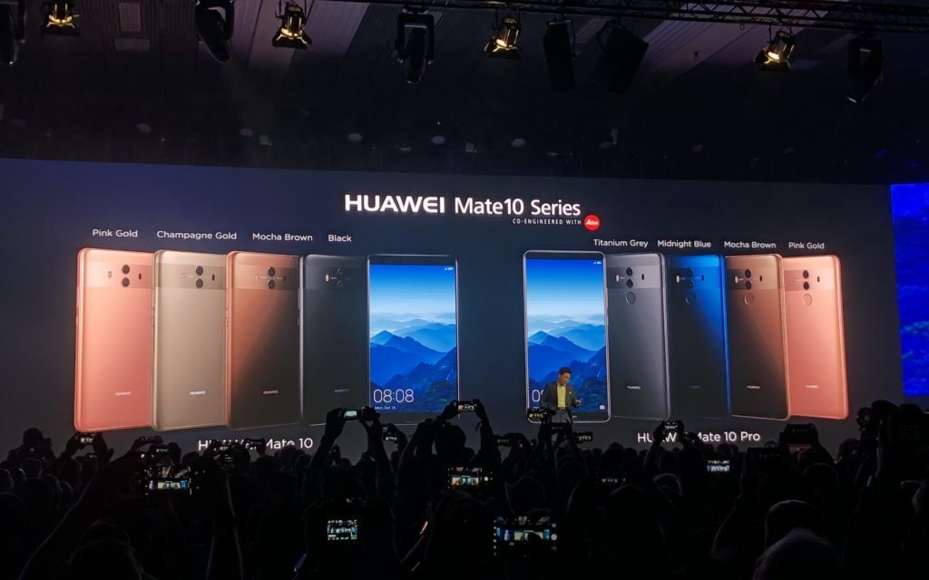 HUAWEI trae el Mate 10 y Mate 10 Pro. Apple y Samsung tienen un nuevo rival.