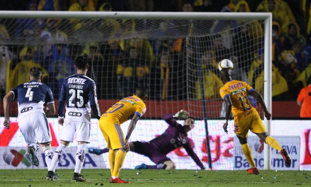 PRIMER PARTIDO DE LA FINAL ENTRE TIGRES Y RAYADOS TERMINA EN EMPATE 1-1