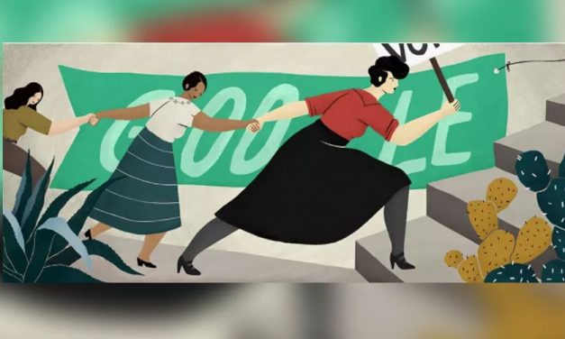 HILDA PALAFOX CREADORA DEL DOODLE EN HOMENAJE A ELVIA CARRILLO PUERTO