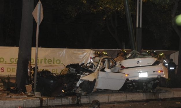 Condenan a 9 años de prisión al conductor del BMW que se estrelló en Paseo de la Reforma