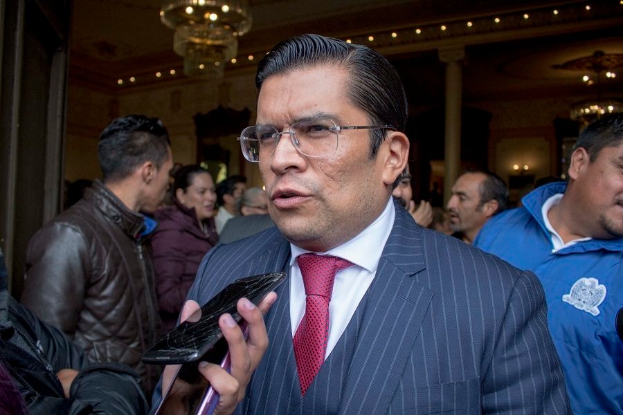 Marcos Ibarra se registró como pre candidato del PRI a la alcaldía de Zacatecas.