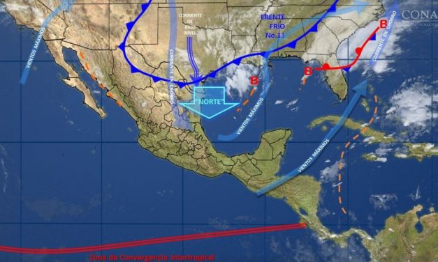 Tormenta Invernal entra en el país, se pronostican nevadas.