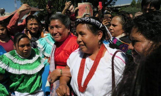 Marichuy candidata independiente por un proyecto de largo alcance.
