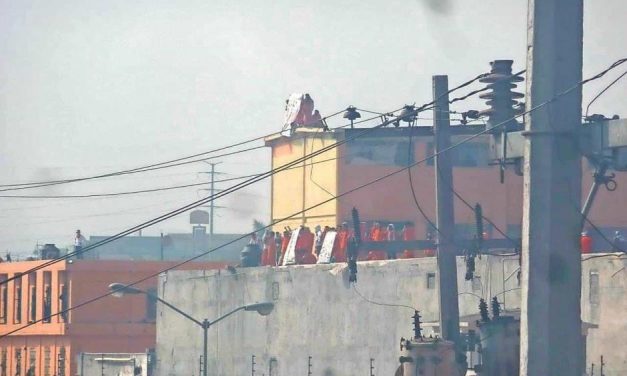 PROTESTA DE REOS EN EL PENAL DEL TOPO CHICO DE NUEVO LEÓN