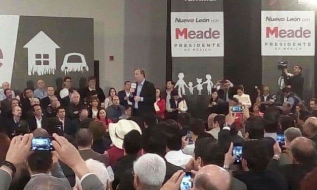“Necesito el apoyo de todos ustedes”- Meade en expo Guadalupe, NL.