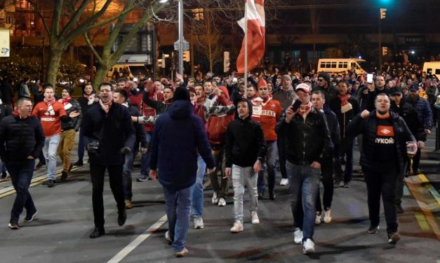 Un muerto por riña entre Ultras de Spartak de Moscú, seguidores del Atlethic y la policía de Bilbao.