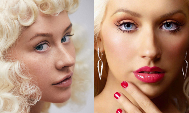 Xtina, sin maquillaje
