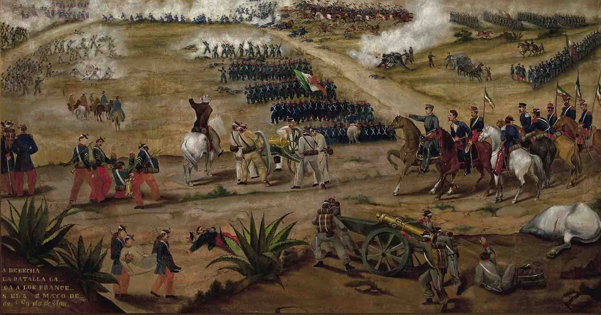 5 de mayo, Batalla de Puebla