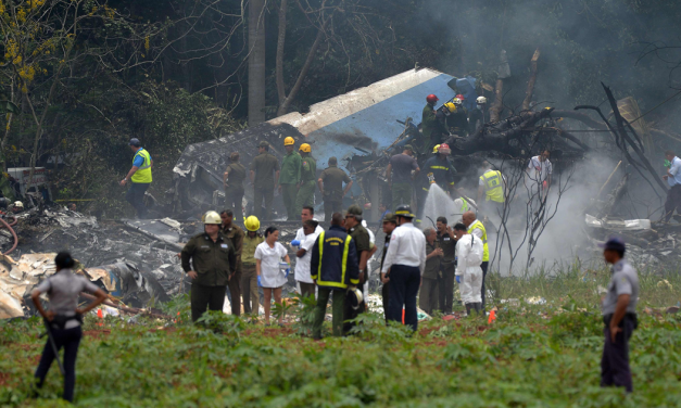 Accidente aéreo en Cuba