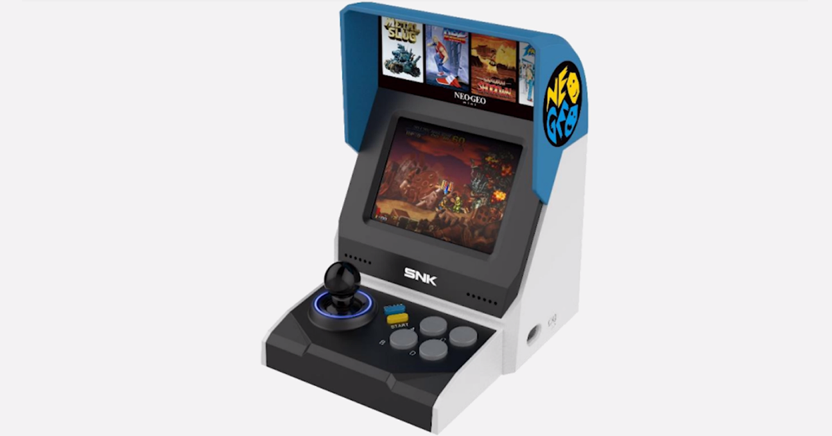 SNK confirma lanzamiento de Neo Geo mini