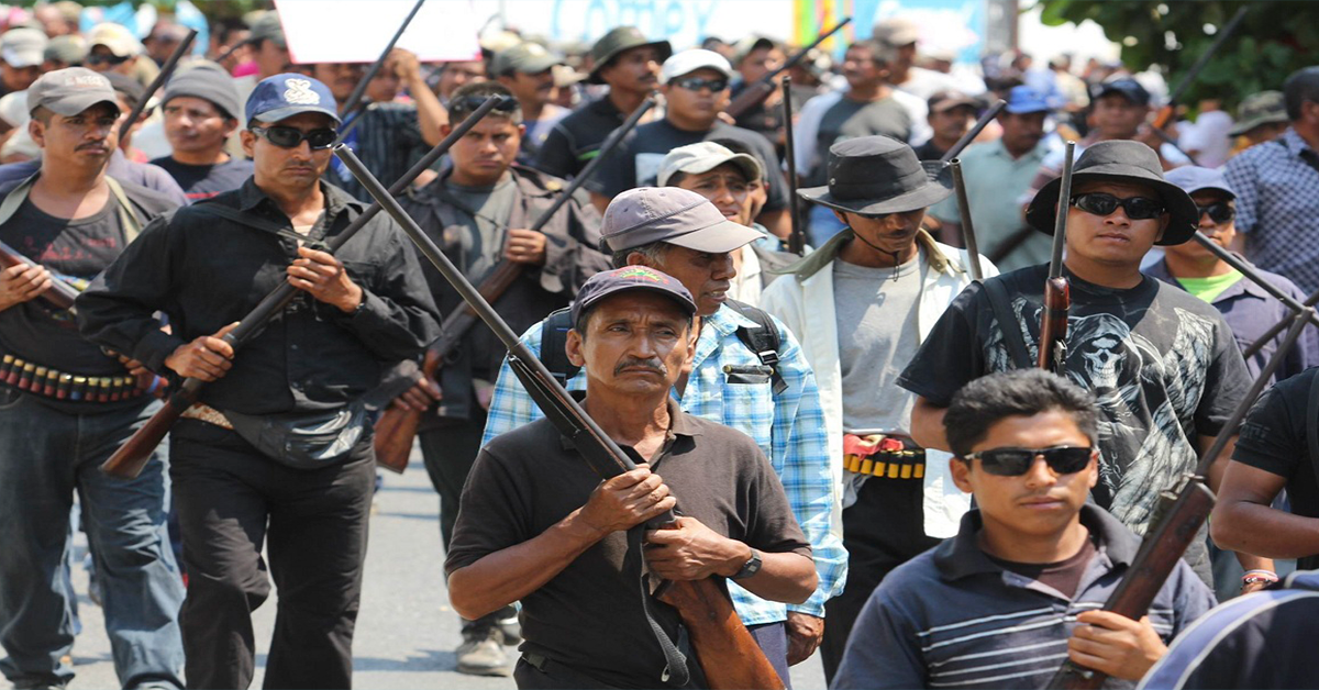 Ya son doce municipios de Morelos, surgen guardias de autodefensas.