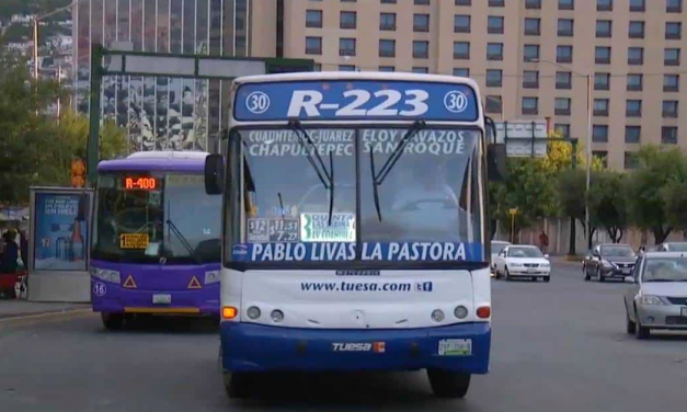 Aumento de tarifas en transporte público