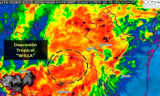 Prepárese Llegará ‘Willa’ a NL como depresión tropical