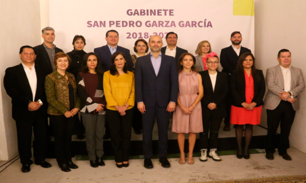 Presentan gabinete de Manuel Treviño