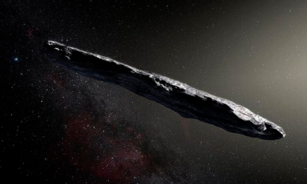 Este objeto espacial con forma de cigarrillo podría haber sido una nave extraterrestre
