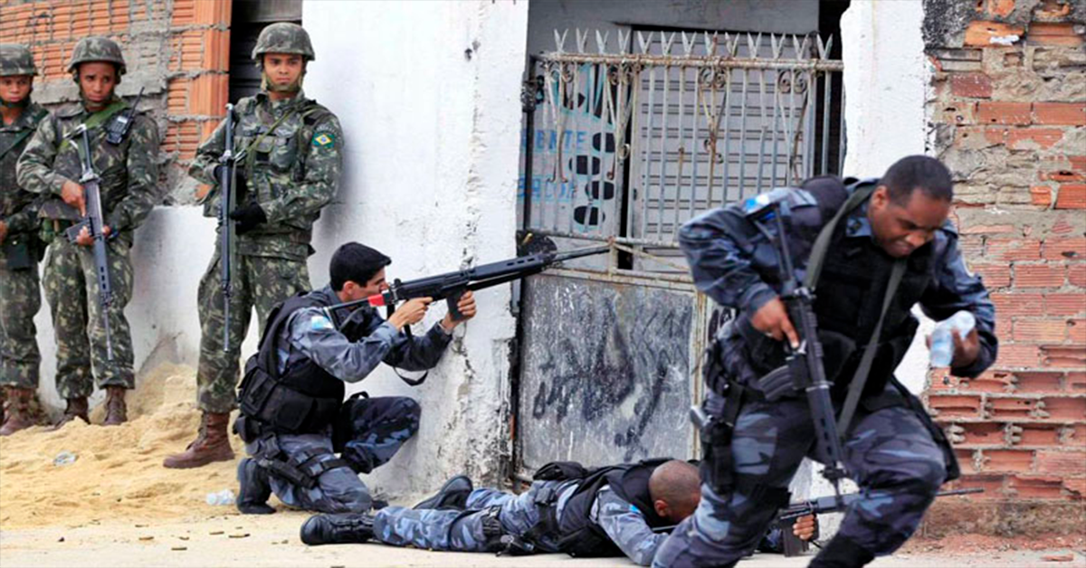 Autorizan a policía de Río de Janeiro dar muerte a delincuentes armados
