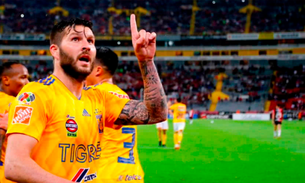 Gignac llega a 100 goles con Tigres
