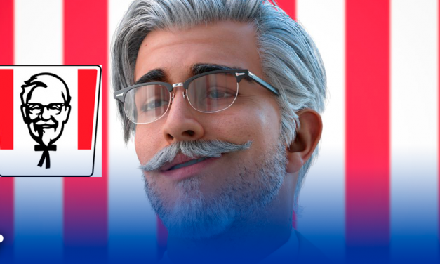 KFC Sorprende el coronel Sanders ya no es un ´viejito amable´