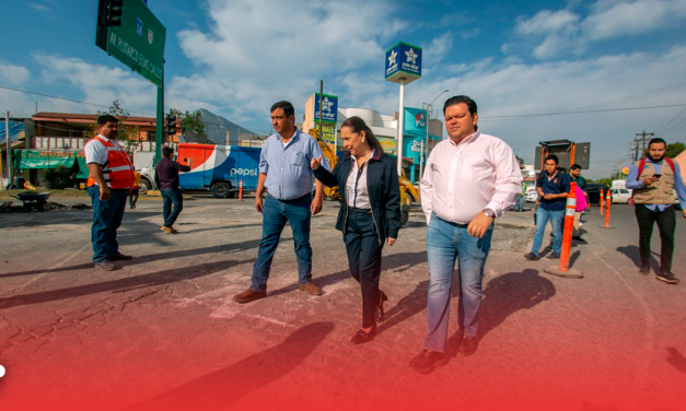 Supervisa Cristina rehabilitación de avenidas