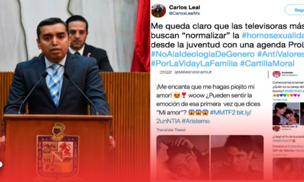 Diputado “homofóbico” invitó a conferencia anti-gay en NL a Mauricio Clark