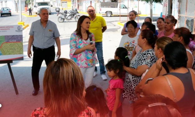 Entrega Clara Luz rehabilitación de avenida; beneficiará a 5 mil vecinos