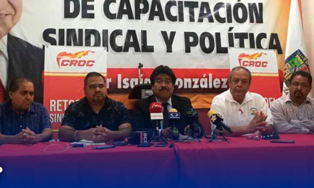 CROC presentan denuncia contra la CTM