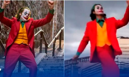 Fan del ‘Joker’  imita el baile en la Macroplaza