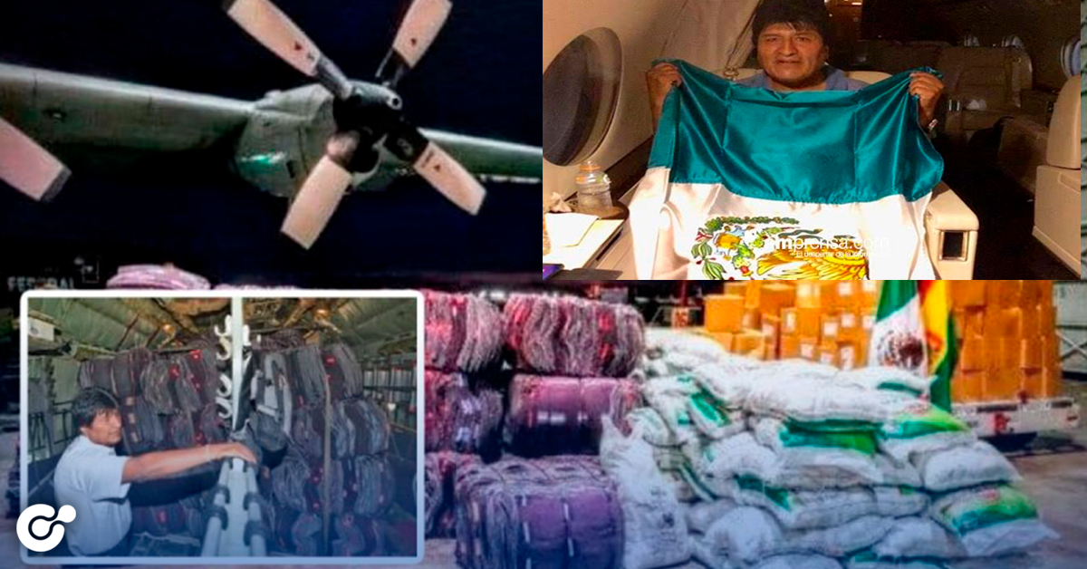 En el sismo del 2017 Evo Morales envío un avión cargado de ayuda para los damnificados en México/ Miles de mexicanos reprochan el asilo político