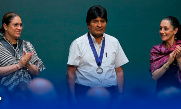 Nombran huésped distinguido de CDMX a Evo Morales