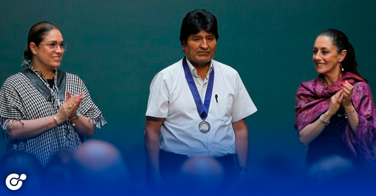 Nombran huésped distinguido de CDMX a Evo Morales