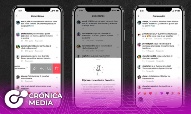 Instagram ya te permite fijar comentarios en las publicaciones