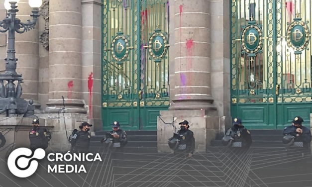 Congreso de la Ciudad de México fue vandalizado