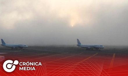 AICM suspende vuelos la mañana de hoy por niebla