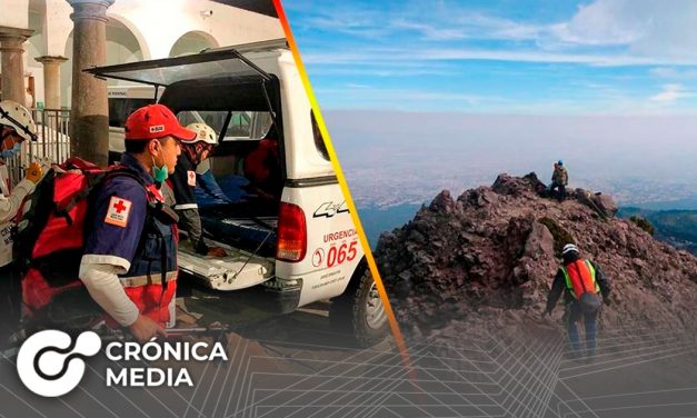 Rescatan a una familia extraviada en La Malinche, Puebla