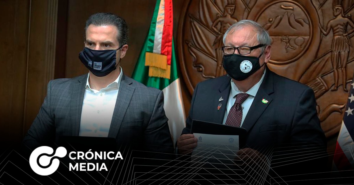 Firman hermanamiento alcaldes de Monterrey y Mission, Tx
