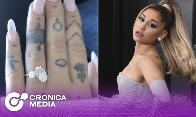 Ariana Grande anuncia su compromiso en redes