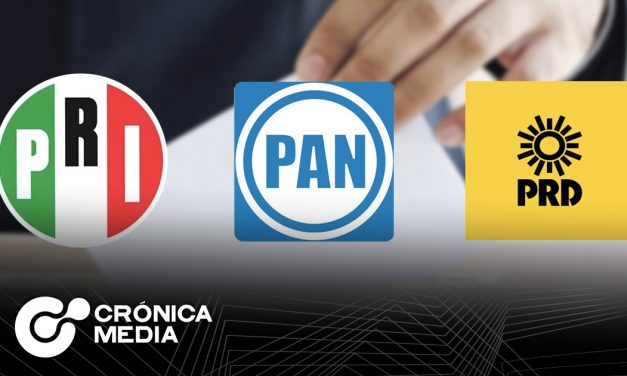 PRI, PAN y PRD forman alianza por distritos para diputados