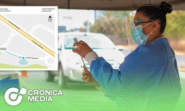 Instalan en San Pedro módulo de vacunación contra influenza