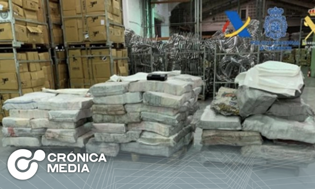 La Policía de España confisca más de 2 toneladas de cocaína escondidas en carbón, con conexión con Brasil y Paraguay