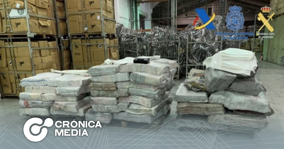 La Policía de España confisca más de 2 toneladas de cocaína escondidas en carbón, con conexión con Brasil y Paraguay