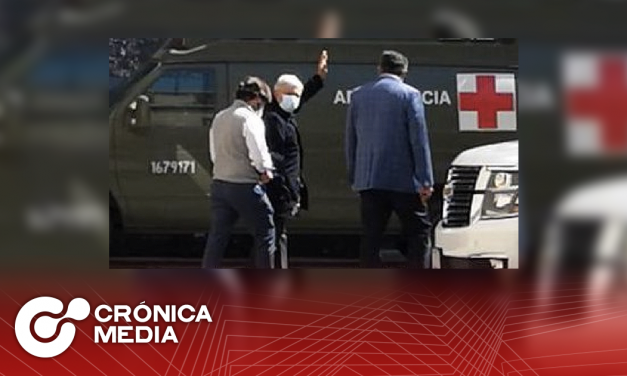 AMLO apareció en Palacio Nacional, a dos semanas de dar positivo a COVID-19