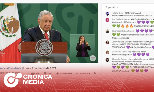 #NoSoyBotNiDePartido – Mujeres se manifiestan virtualmente en la mañanera