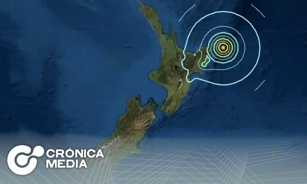 Sismo de 7.3 en Nueva Zelanda activa alerta de tsunami