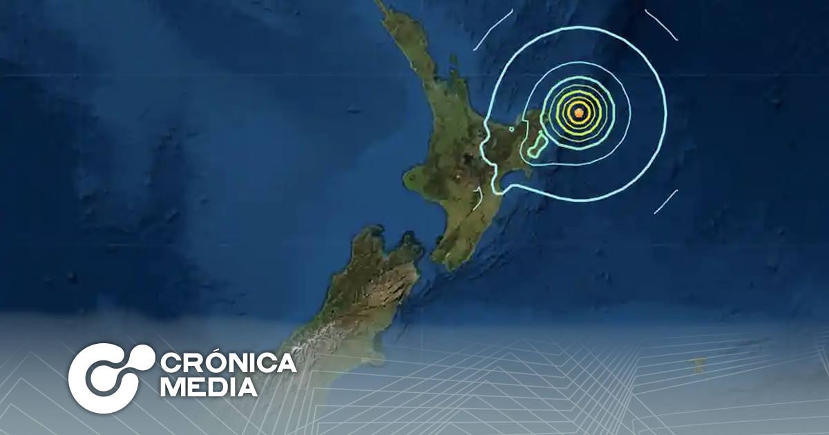 Sismo de 7.3 en Nueva Zelanda activa alerta de tsunami