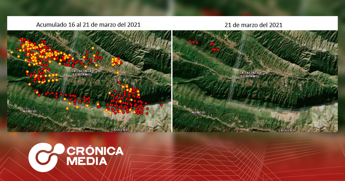 6 incendios forestales en Nuevo León se combaten de manera simultánea