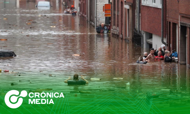 Tormentas e inundaciones en Alemania, Bélgica y Países Bajos dejan al menos 126 muertos y decenas de desaparecidos.